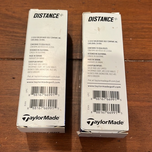 TaylorMade Distance + 6 Golf Balls Designed for Speed Hi-Visibility Yellow - Picture 2 of 5